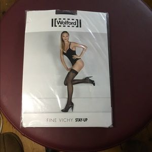 Wolford Fine Vichy Stay-up